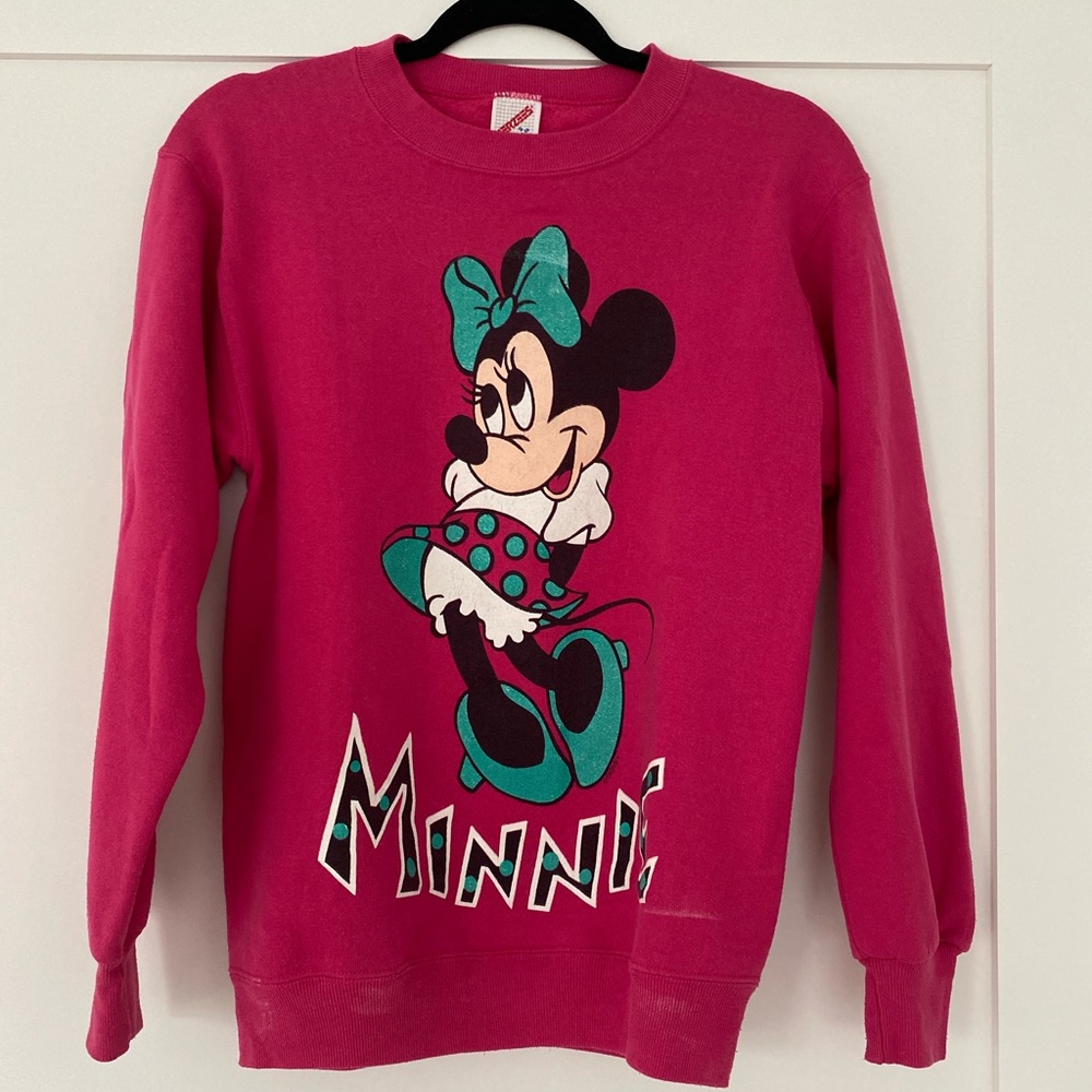Vintage Minnie Mouse disney sweatshirt